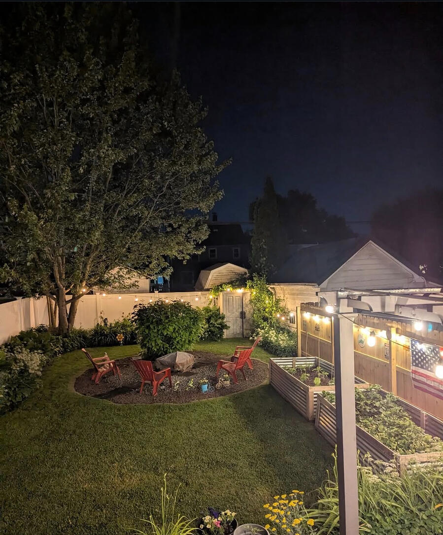 Backyard cover